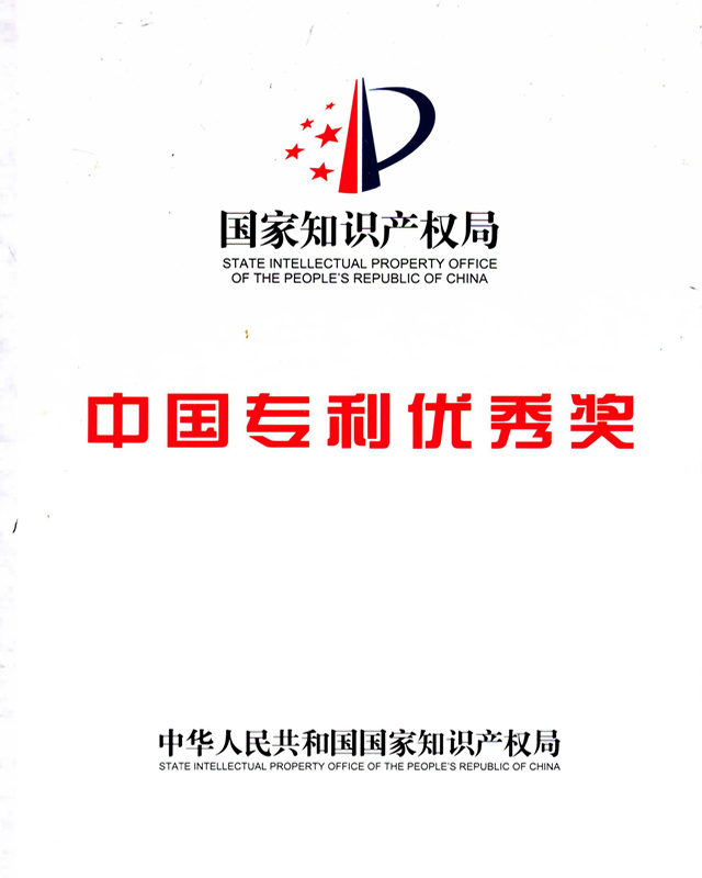 中国专利奖优秀奖